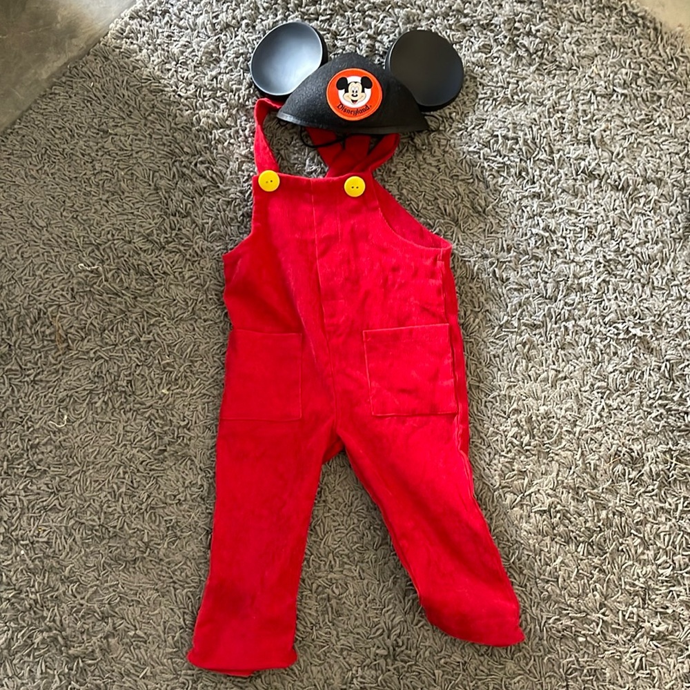 Homemade Mickey Mouse Costume